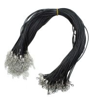 10pcs 1.5mm Black Multicolor Leather Cord Adjustable Chains Braided 45cm Rope For DIY Necklace Bracelet Jewelry Making Findings 【hot】jvcgtx60wg18