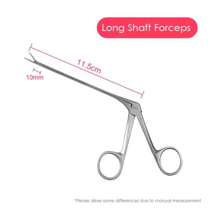 Ear Wax Endoscope Earwax Cleaning Remover Tong Hartmann Micro Alligator