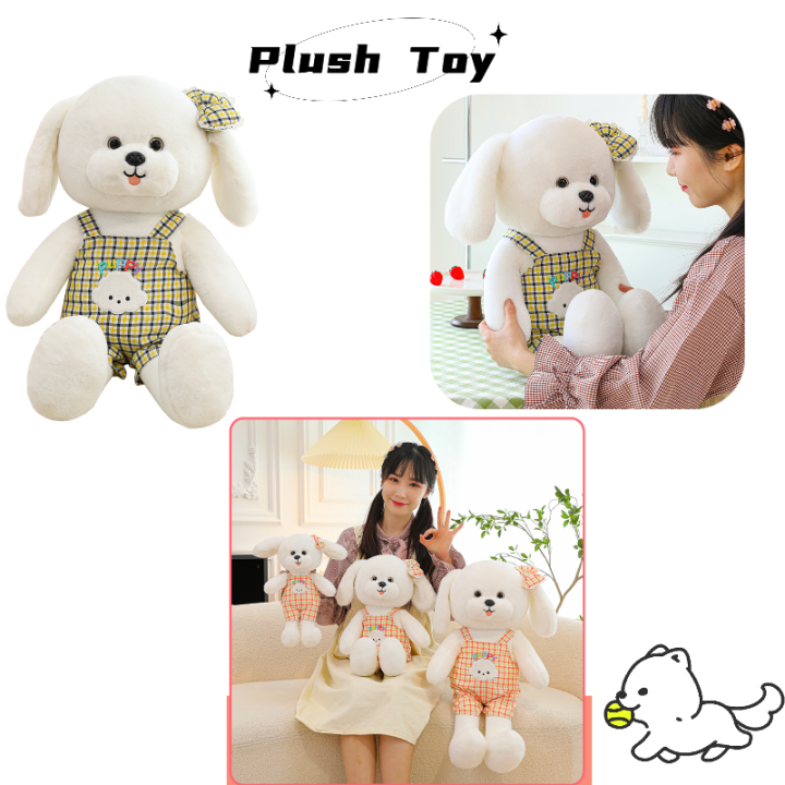 plush-sweet-dog-plaid-toys-doll-children-pillow-birthday-decoration-gifts-kids