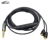 【New product】Headset Line Replacement Headphone Wire Compatible For Shure Mmcx Se215 Se535 Se846 Ue900 Volume Adjustable Cable