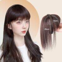 【CW】 Braid Headband Bangs Synthetic Hairpiece With Braids Fringe Bands Resistant Clip