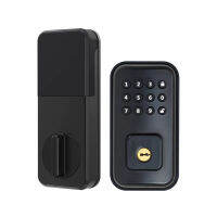 US Type Deadbolt รหัสผ่านล็อคสลักเดี่ยวพร้อมกุญแจสำหรับ Home Office Security Door System