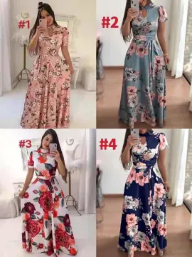 Shop Floral Long Dress Plus Size Xxl with great discounts and prices online  - Jan 2024