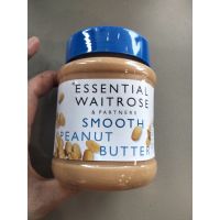 ? ? Essential Waitrose  Smooth Peanut Butter  เนยถั่ว ชนิด บดละเอียด เวทโทรส 340 กรัม ราคาถูกใจ