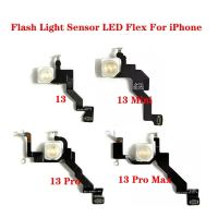 ระยะความใกล้เคียงเดิมเซ็นเซอร์แสงแฟลชโดยรอบ LED Flex Cable อะไหล่ซ่อมสําหรับ iPhone 12 13 Mini Pro Max