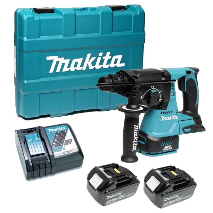 pro-โปรแน่น-makita-dhr242rfe-สว่านโรตารี่ไร้สาย-18v-makita-รุ่น-dhr242rfe-พร้อมอุปกรณ์แบตเตอรี่-และแท่นชาร์จ-ราคาสุดคุ้ม-แบ-ต-เต-อร-รี่-แบ-ต-เต-อร-รี-เเ-บ-ต-เต-อร-รี่-แบ-ต-เต-อร-รี่-แห้ง