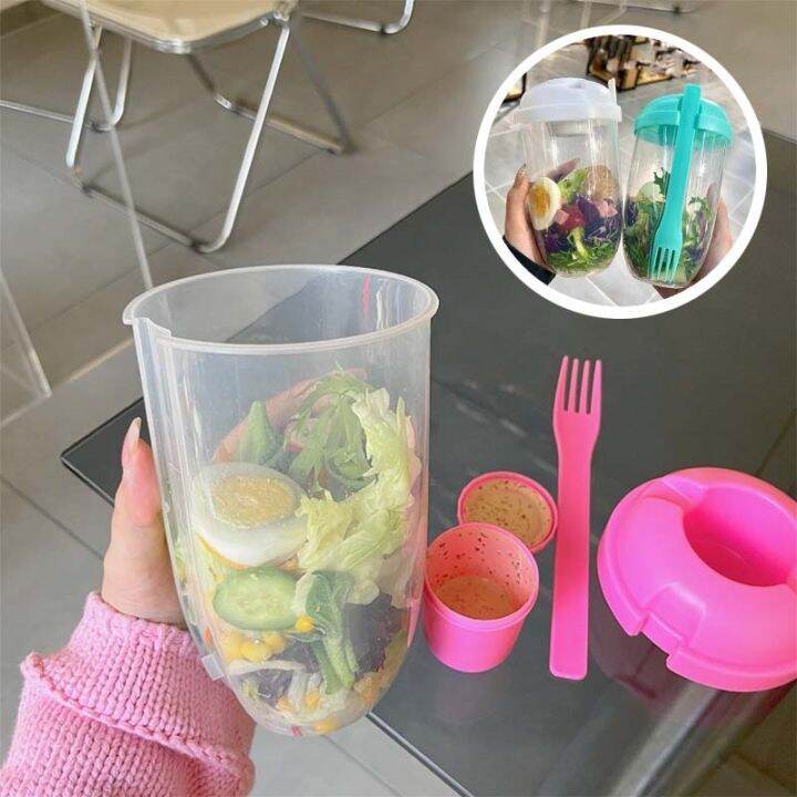 hot-cw-salad-cup-oatmeal-bowl-with-fork-sauce-lid-yogurt-cereal-bento