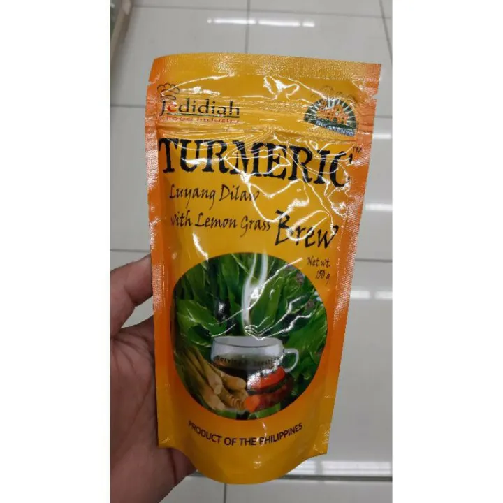 JEDIDIAH TURMERIC AND LEMON GRASS BREW 350G Lazada PH