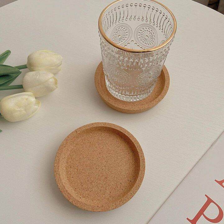Ready Stock 💟 Ikea Coaster Cork Lazada