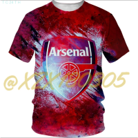 Arsenal 2023！Premier New！League 3D Printed Quick Dry T-shirt High Quality 04 High quality products （Freeprinting of names）