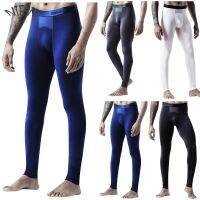 【CW】 Modal Silk Leggings Men Trousers Breathable Wicking Warm Pantalones Hombre Штаны Мужские