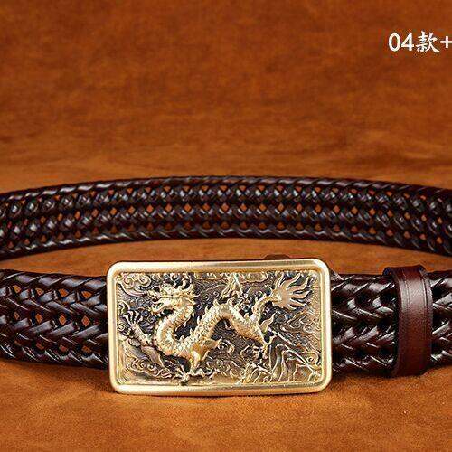 retro-personality-belt-male-leather-hand-woven-belts-male-youth-brass-buckle-from-punching-leisure-jeans-with-tide