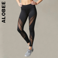 Alobee ที่ไร้รอยต่อใหม่ผู้หญิงยิมเอวสูงของผู้หญิง Leggings ถุงน่องสปอร์ตสตรีกางเกงถุงน่องออกกำลังกายหญิงกางเกงโยคะผู้หญิง