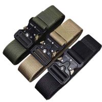 [COD] Outdoor secret service belt new 3.8CM cobra nylon quick release alloy buckle