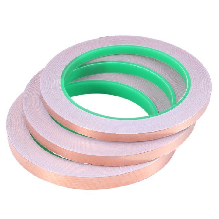3 Pack Aluminum Foil Tape with Conductive Adhesive,3 Sizes Copper Tape