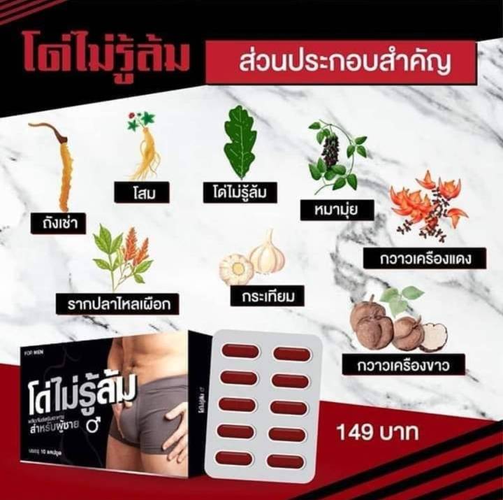 ผลิตภัณฑ์เสริมอาหาร-โด่ไม่รู้ล้ม-1กล่อง