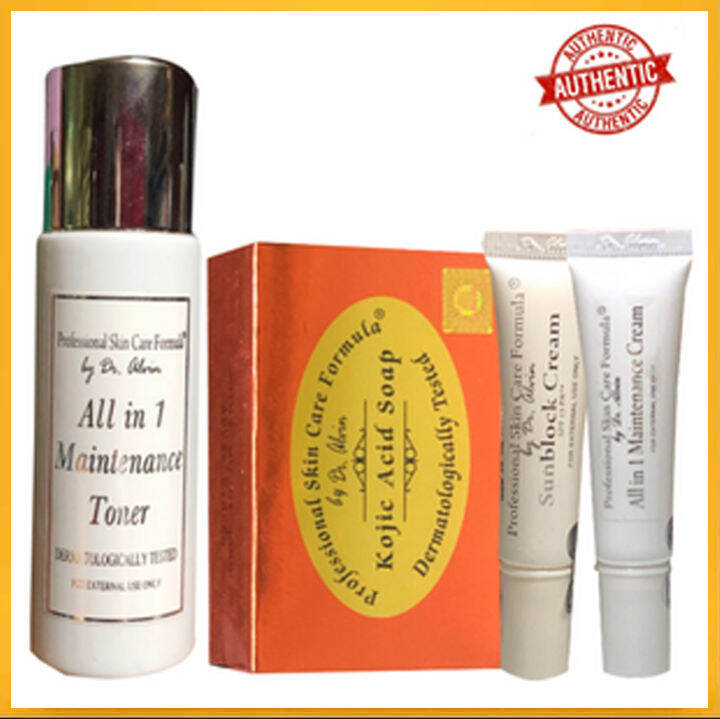 Dr. Alvin Professional Skin Care Formula Original Rejuvenating set Pack