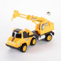 ProudNada Toys ของเล่นเด็กรถพ่วงเครน ล้อมีลาน TRUCK the excellent 1:20 NO.0919