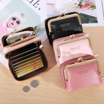 Bow Style Korean Women's Long Wallet Female Mobile Phone Bag Coin Purse  Card Package Candy Color Zipper Wallet Handbag | Wish
