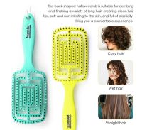 แปรงผมและหวี ตัวหวีไม่กินเส้นผม คละสี Master lee hair comb brush แปรงหวีผมตรง แปรงหวีผมสวยๆ แปรงหวีผม แปรงหวีผม หวีไดร์ผม แปรงผม แปรงผมตรง