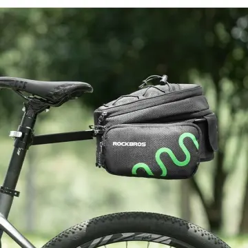 ROCKBROS Bicycle Saddle Bag Waterproof MTB Bike Rear Bag Cycling Rear Seat  Tail Large Bag Bike Rear Rack Bag Scooter Package