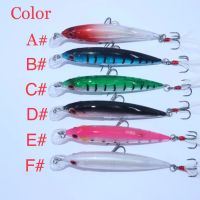 1PCS Luya Mino 7g /9cm Laser Hard Artificial Bait Feather Hooks Fishing Wobblers Crankbait Minnows PescaLures Baits