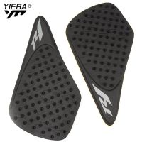 With yzf r1 Motorcycle Accessories Carbon Fiber Tank Pad tank Protector Sticker for YAMAHA YZF R1 YZFR1 YZF-R1 2007-2008