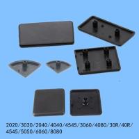 10pcs ALuminum profile end cap 2020 2040 3030 3060 4040 4545 4080 8080 Plastic End Cap Cover Plate black for EU Aluminum Profile Hand Tool Parts Acces