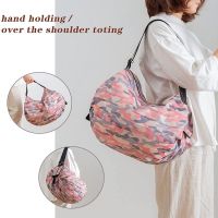 Portable Large Capacity Shopping Bags, Daily commuting,Foldable Picnic camping storage bag Reusable Grocery Bags