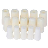 5pcs silicone cap laboratory test tube plug wine plug shut-closing valve hole