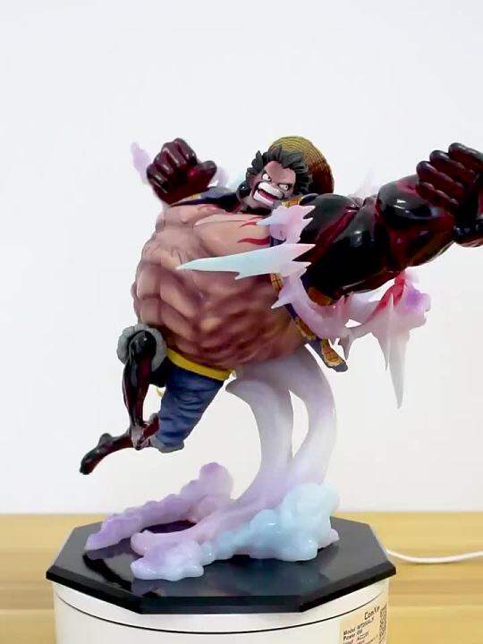 Luffy Bound Battle Form Statue Full-length Sa-maximum Action Figure D ...