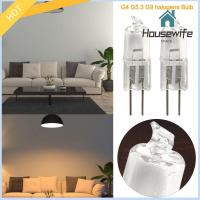 HOUSEWIFE SPACE 5pcs แก้วกระจกหลอด หลอดไฟฮาโลเจน G9 G5.3 12โวลต์/220โวลต์ 10วัตต์20วัตต์35วัตต์40วัตต์ แสงฮาโลเจน 2023 หรี่แสงได้ แก้วหลอดแสง เหมือนจริงเหมือนจริง