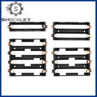 Shockley 18650ที่ยึดแบตเตอรี่แพทช์เดี่ยว/คู่/สาม/แท่นชาร์จแบตเตอรี่4อัน SMT 18650กล่องเก็บของตัวหนีบแบตเตอร์รี่ด้วยหมุดสีบรอนซ์