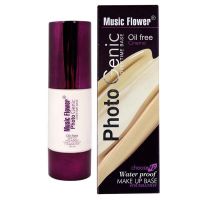 รองพื้น Music flower photogenic overtime foundation oil free spf 25 30ml.