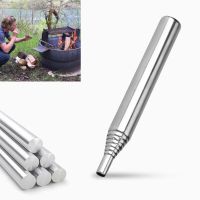 【CW】Outdoor Camping Blow Fire Tube Blowpipe Collapsible High Effective Tiny Beach Garden Tool Camping Equipment Blowing Fire Stick