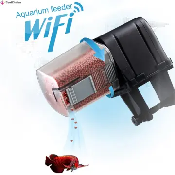 Automatic fish best sale feeder wifi