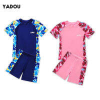 YADOU Childrens swimsuits, boys girls students quick-drying sunscreens, girls boys swimsuits, swimsuits, swimsuits, and childrens suits