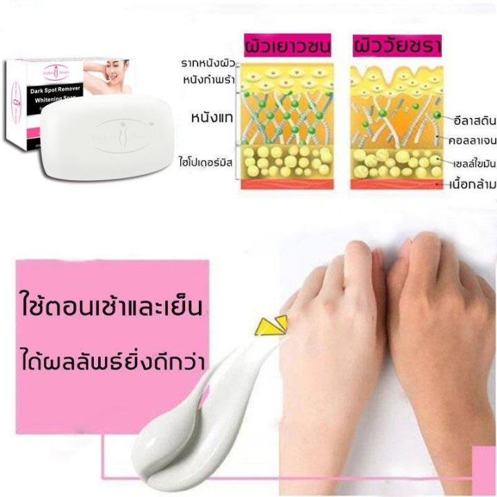 aichunสบู่ผิวขาว-สบู่หน้าขาวใส100gสบู่ล้างหน้า-กำจัดไรการควบคุมความมันแล้ว