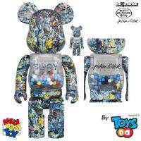 BearBrick First Baby Jackson Pollock 400% &amp; 100%