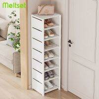 Shoe Rack Storage Organizer Folded 4-8layer Wall Corner Storage Rack Space Saving Shoe Racks for Closet