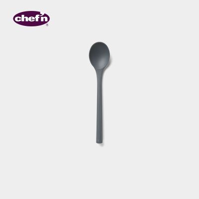 Chefn Nylon Series Cooking  - Marble Gray Ny  Solid Spoon/ Slotted Spoon (Heat resistant up to 200° C) ทัพพีช้อนไนล่อน (ทนความร้อนได้สูงถึง 200 องศา)