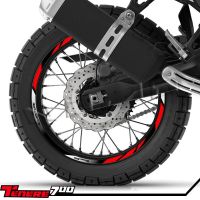 Yamaha Tenere 700 XTZ 700Z Moto Strisce Ruota Adesivo Bordo Decalcomania Mozzo Riflette Accessori Nastro Impereabile