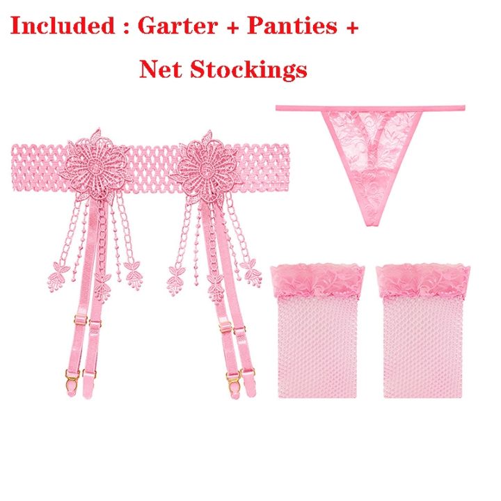 yf-3-pcs-garters-suspenders-waist-stockings-suspender-tassels-garter-erotic-underpant-accessories