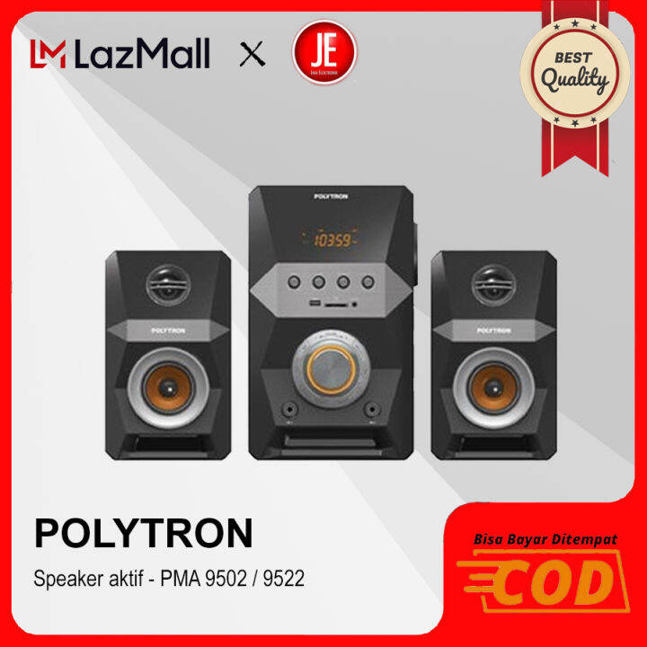 POLYTRON Multimedia Speaker + BLUETOOTH PMA 9502 / PMA 9522 | Lazada ...