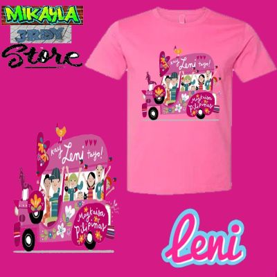 Leni Robredo Election T Shirt Kakampink Unisex Available for Kids and Adults Trendy Graphic Tees