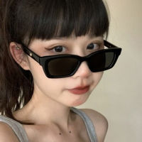 Lady Square Small Frame Sunglasses Sexy Korea Colorful Unisex Vintage Women Brand Designer Fashion Driving Fishing Shade Sun Glases UV400 Outdoor Sunglasses Retro Male Female for Women Men