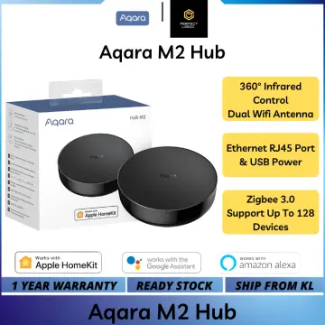 Aqara M2 Hub Smart Home Gateway Global HomeKit Zigbee 3.0 Dual Wi-Fi Antenna