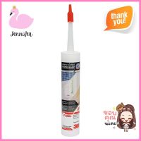 ซิลิโคนชนิดมีกรด 3M 300 มล. สีขาวACETIC SILICONE SEALANT 3M 300ML WHITE **ของแท้100%**