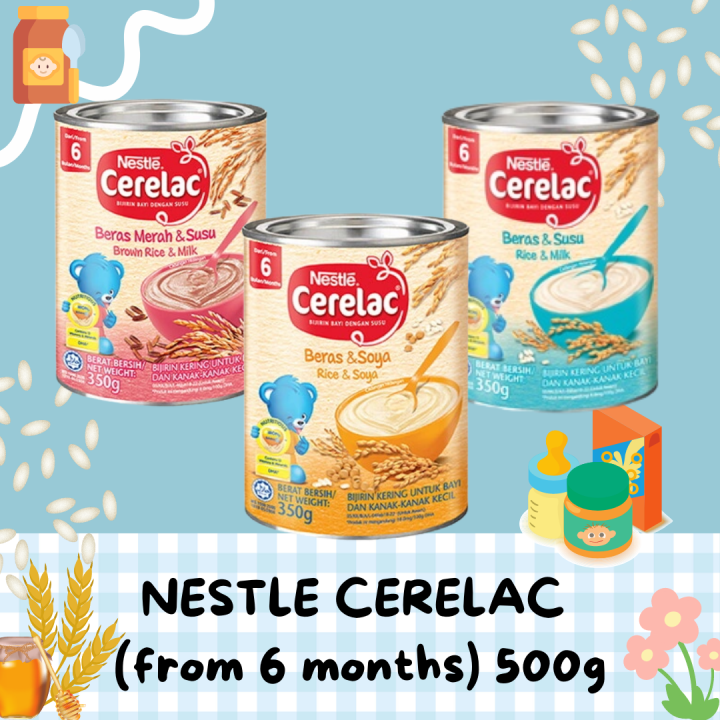 Nestle Cerelac From 6 months old (350g) | Lazada