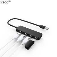 [HOT HOT HKKXWIOSSWE 589] HTOC USB HUB 2.0 4พอร์ต Hub Splitter สำหรับ Surface Notebook MacBook Mac Mini/pro